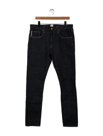 Pre-owned Hiroshi Kato Straight-leg Jeans In Blue