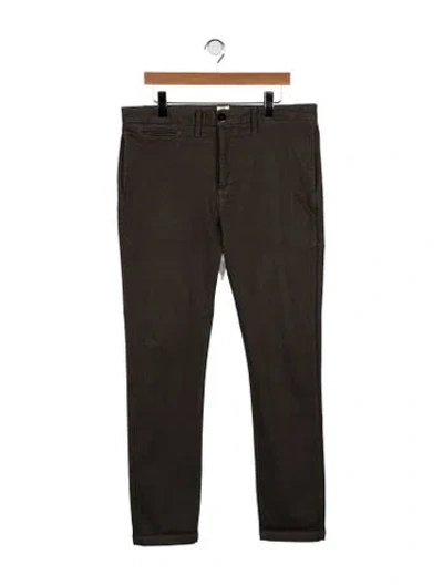 Pre-owned Hiroshi Kato Straight-leg Jeans In Grey