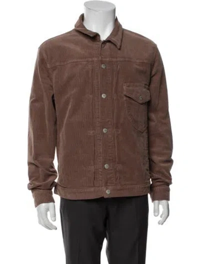 Pre-owned Hiroshi Kato Trucker Jacket In Brown