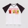 His International Spice Girls Little & Big Kid Girls Split Crew Neck Short Sleeve Regular Fit Graphic T-shirt In Multi