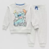 His International Toddler Boys Lilo & Stitch 2-pc. Pant Set In Gray
