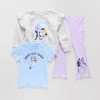 His International Toddler Girls 3-pc. Bluey Legging Set In Multi