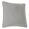 Historic Charleston Collection King Charles 20" Square Decorative Pillow In Gray