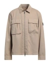 Historic Man Jacket Beige Size Xxl Cotton