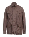 Historic Man Jacket Dark Brown Size 3xl Cotton