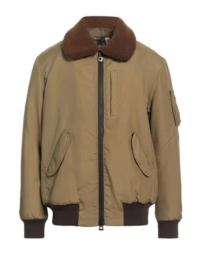 Historic Man Jacket Khaki Size L Polyamide, Polyurethane