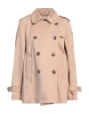Historic Woman Jacket Beige Size S Cotton, Polyester