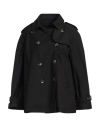Historic Woman Jacket Black Size M Cotton, Polyester