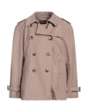 Historic Woman Jacket Light Brown Size S Cotton, Polyester In Beige