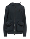 Historic Woman Jacket Navy Size S Cotton, Nylon