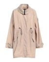 Historic Woman Overcoat & Trench Coat Beige Size M Nylon In Beige