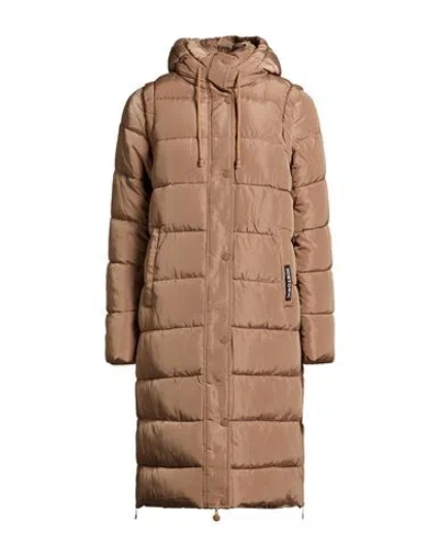Historic Woman Puffer Brown Size Xxl Polyester