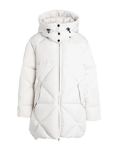 Historic Woman Puffer Cream Size L Polyester In White