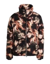 Historic Woman Puffer Dark Brown Size M Polyester In Brown