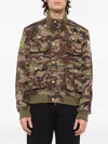 History Repeats Camouflage-print Patch-detail Jacket In Multi