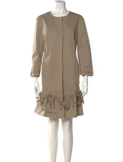 Pre-owned History Repeats Crew Neck Knee-length Dress In Neutral