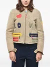 History Repeats Embroidered Jacket In Brown