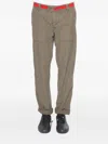 History Repeats Ripstop Patch Trousers In Brown