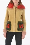 History Repeats Shearling Jacket With Real Fur Pockets