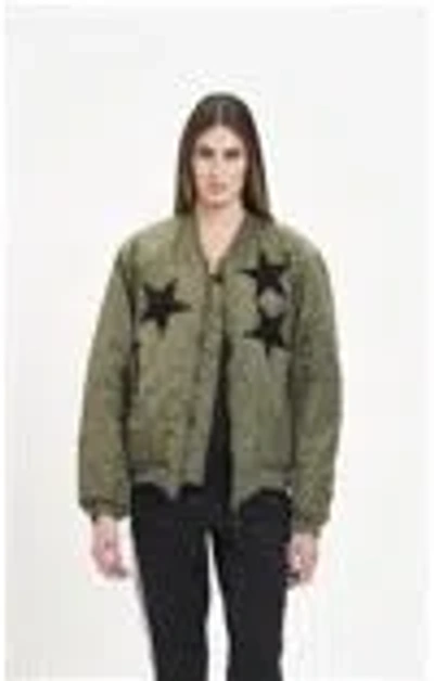 History Repeats Star Jacket In Green