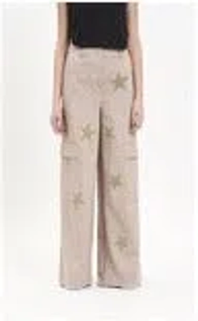 History Repeats Star Pants In Blue In Neutral