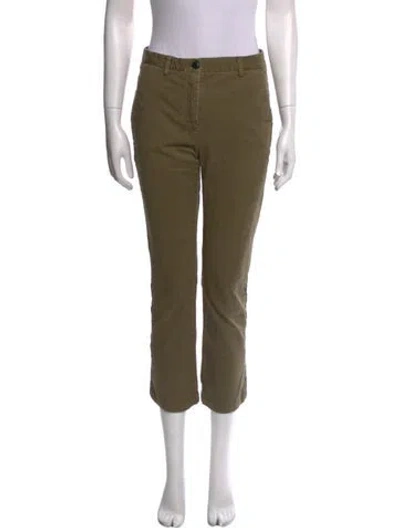 Pre-owned History Repeats Straight Leg Pants In Green