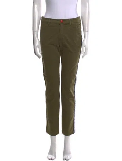 Pre-owned History Repeats Straight Leg Pants In Green