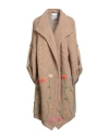 History Repeats Woman Cardigan Camel Size Onesize Acrylic, Alpaca Wool, Wool, Viscose In Brown