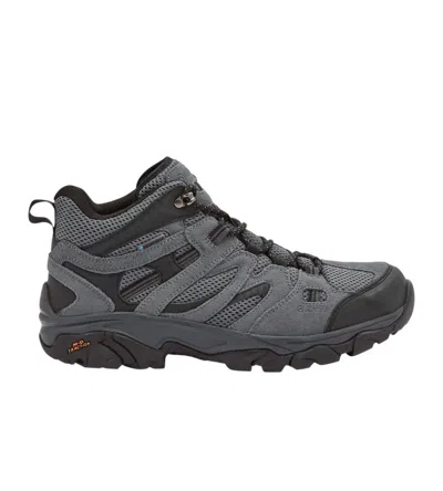 Hi-tec Men's Ravus Mid Waterproof Hiking Boots In Dark Grey In Gray