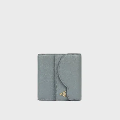 Hiva Atelier Larus Compact Wallet In Gray