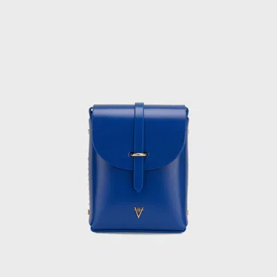 Hiva Atelier Mini Astrum Shoulder Bag In Blue