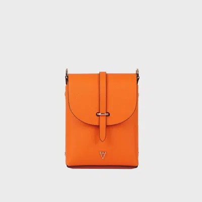 Hiva Atelier Mini Astrum Shoulder Bag In Orange