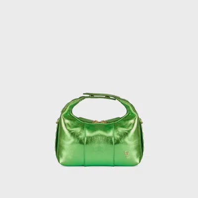 Hiva Atelier Mini Croissant Bag In Green