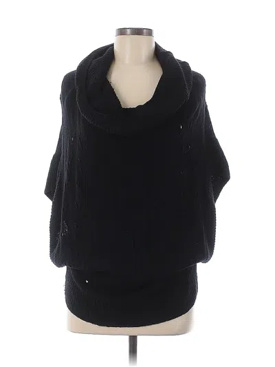 Pre-owned Hive & Honey Sweater Vest In Black