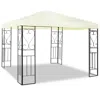 Hivvago 10 X 10 Ft Outdoor Steel Frame Gazebo Shelter With Waterproof Polyester Canopy In Multi