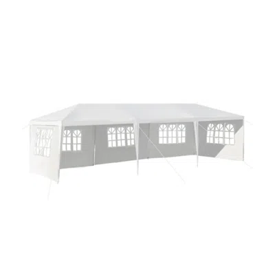 Hivvago 10 X 30 Feet Canopy Tent With 5 Removable Sidewalls For Party Wedding