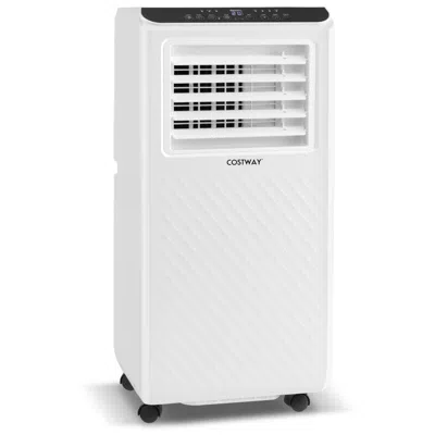 Hivvago 10000 Btu Portable Air Conditioner 3 In 1 Floor Ac Unit With Fan And Dehumidifier In White