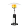 Hivvago 11 000 Btu Portable Tabletop Propane Patio Standing Heater-black