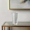 Hivvago 11" Clear Glass Table Vase In Transparent