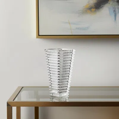 Hivvago 11" Clear Glass Table Vase In Transparent