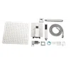 Hivvago 12" Wall-mounted Rain Shower Head System In White