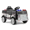 Hivvago 12v Battery Powered Electric Vehicle With 3 Speeds And Megaphone-black