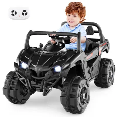 Hivvago 12v Battery Powered Electric Vehicle With Remote Control And 3 Speeds In Black