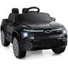 Hivvago 12v Ride On Car Truck Licensed Chevrolet With Remote Control Gift For 3+ In Black