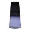Hivvago 13" Blue Round Glass Table Vase In Blue