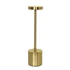 Hivvago 13" Gold Metal Table Lamp In Gold