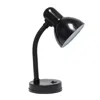 Hivvago 14" Black Metal Swing Arm Table Lamp In Black