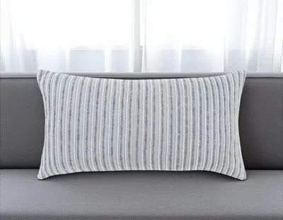 Hivvago 14" X 14" Gray Cotton Blend Pillow