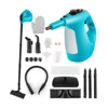 Hivvago 1400w Handheld Steam Cleaner With 14-piece Accessory Kit And Child Lock-blue