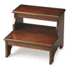 Hivvago 15" Brown Manufactured Wood Backless Bar Chair In Brown